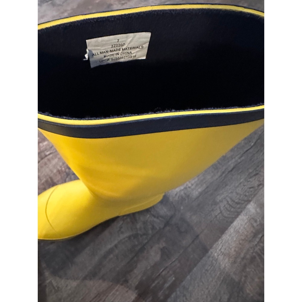 Vineyard vines rain rubber boots size 7 EUC - Picture 8 of 8